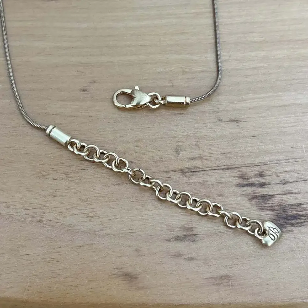 Brighton Diva Daisy Gold Tone & Crystal Pendent Necklace & Earrings Set 20" - Picture 7 of 14